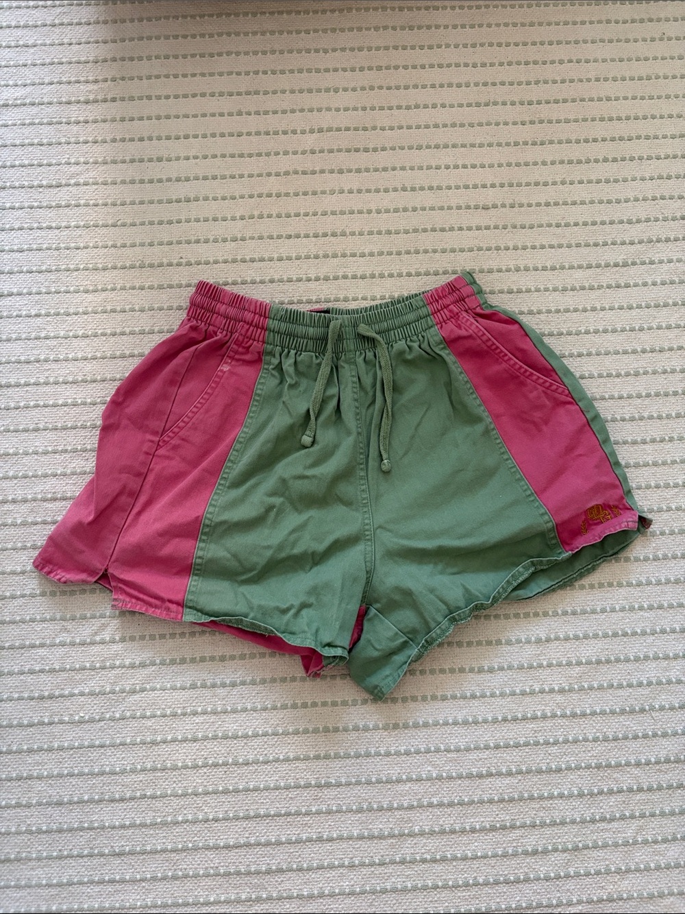 Urban Outfitters BDG Pink & Green Women's Shorts